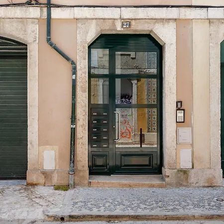 Apartman 1br Downtown At Sao Mamede Lisboa
